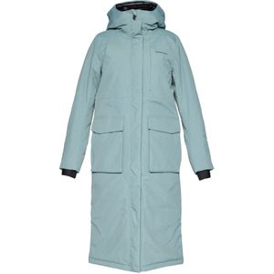 Didriksons - Leya Parka 4 - Lange Jas - Turkoois - Waterdicht