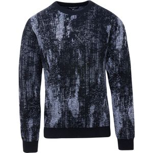 KOROSHI Trui  lichtblauw / zwart