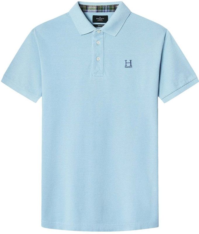 Hackett - Heritage Madras Trim - Poloshirt - Heren - Katoen