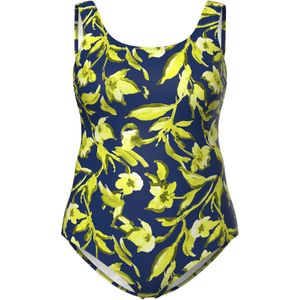 Ulla Popken Badpak  indigo / donkerblauw