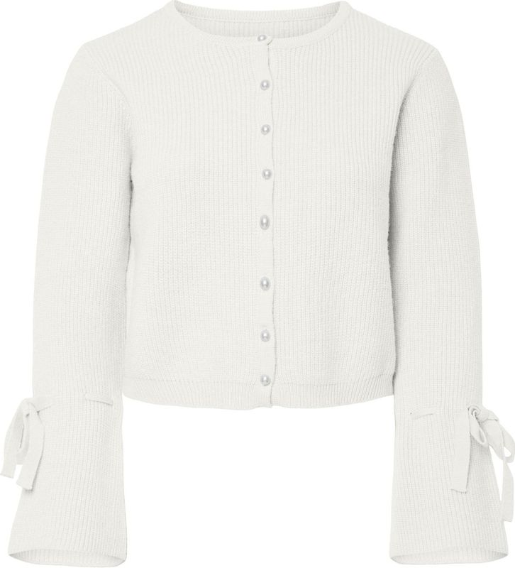 Pcrikke - Gebreid Vest - Zacht - Lange Mouwen - Ronde Hals