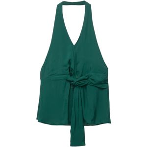 Pull&Bear Blouse  donkergroen