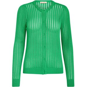 Peppercorn Gebreid vest 'Libby'  groen