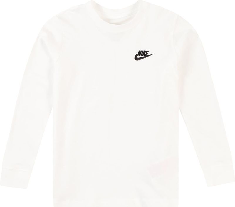 Nike - Sportswear - T-shirt - Zwart - Lange Mouwen voor Kids