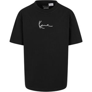 Karl Kani - Shirt - Zwart/Wit - T-shirt - Ronde Hals - Logoprint