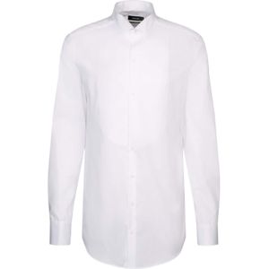 Overhemden - Wit - 100% Katoen - Regular Fit - Wing-Collar
