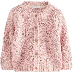 Next Gebreid vest  pink / poederroze / pastelroze