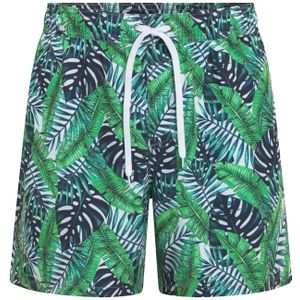 TOOche - Zwemshorts - Groen - Tropische Print - Sneldrogend