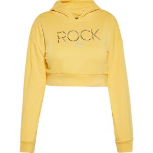 ROCKEASY Sweatshirt  lichtblauw / geel / goud