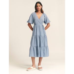 St MRLO Jurk 'CHARMED DRESS'  blauw / natuurwit
