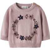 NAME IT - NBFOPAIR - Trui - Opaal - Bruin - Olijfgroen - Mauve