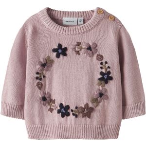 NAME IT - NBFOPAIR - Trui - Opaal - Bruin - Olijfgroen - Mauve