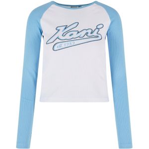 Karl Kani Shirt  lichtblauw / zwart / wit