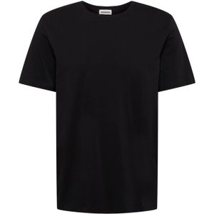 Shirt 'Maarkus' - Effen - Gerecycled Materiaal - Ronde Hals - Kwartmouw