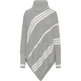 Cream Cape 'Kuma'  grijs gemêleerd / wit