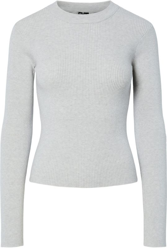 PIECES Trui  lichtgrijs