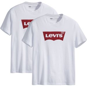 LEVI'S ® Shirt  rood / offwhite