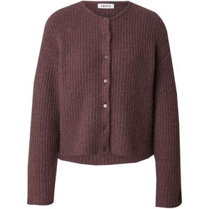 EDITED Gebreid vest 'Iliana'  bourgogne