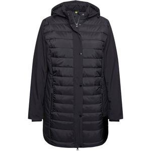 Ulla Popken Winterjas  zwart