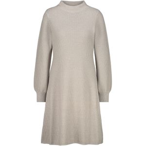 Monari - Gebreide Jurk - Greige - 92 cm - Lurex