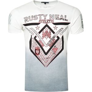 Rusty Neal - T-shirt - Normale Pasvorm - Ronde Hals