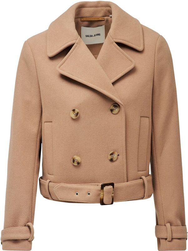 Salsa Jeans - 21008825 - Trenchcoat - Kameel - Korte