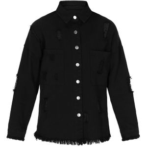 NALLY Tussenjas  black denim
