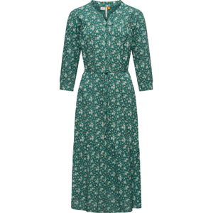 Ragwear Blousejurk 'Meve'  pastelgroen / donkergroen / oranje / pink / wit