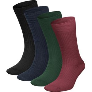 DillySocks Sokken  donkerblauw / groen / rood / zwart
