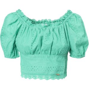 Influencer Blouse  mintgroen