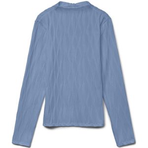 Vmpeony - Blouse - Hoge Hals - Lange Mouwen - Rits Detail - Tight Fit