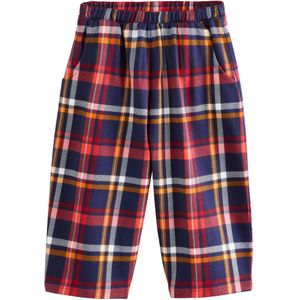 Next Broek  navy / lichtgrijs / oranje / bourgogne
