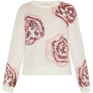 Usha Trui  beige / lichtroze