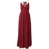 Vmgrace - Lange Jurk - Maxi - Mouwloos - V-Hals - Loose Fit - Kanten Detail