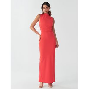 BWLDR Jurk 'LANA MAXI DRESS'  koraal