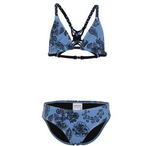 VIVID Bikini  navy / lichtblauw
