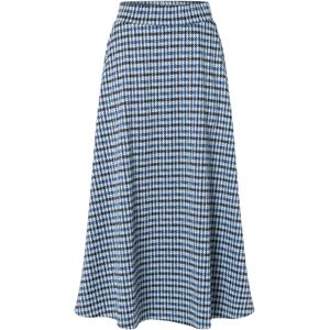 Ana Alcazar Rok 'Asmea'  blauw / zwart