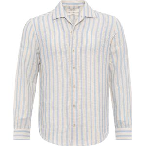 Antioch Overhemd  ecru / lichtblauw