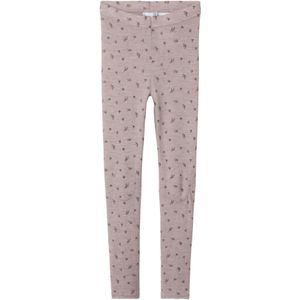 Merino Wol Legging - Kinderen - Slim Fit - Mid-Waist - Met Kantdetail en Patches op de Knieën