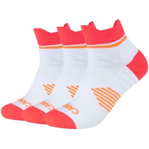 camano Sportsokken  koraal / wit
