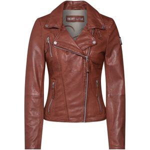 FREAKY NATION Tussenjas 'Bikerprincess'  bruin / zilver