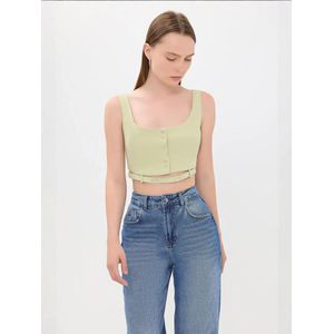 Hiccup Top  lichtgroen