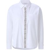 Rich & Royal - Blouse - Wit - Klassieke Blouse - Lange Mouw