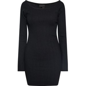NAEMI Gebreide jurk  zwart