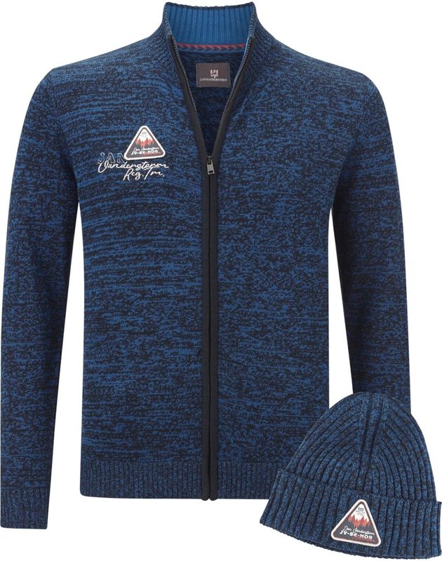 Jan Vanderstorm - APKE - Vest - Blauw - Met Pet - Comfort Fit
