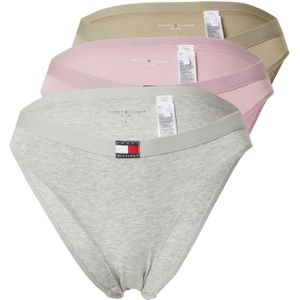 Tommy Hilfiger Underwear Slip 'Heritage'  beige / grijs gemêleerd / rosa