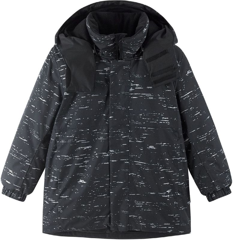 Reima - Hohde - Winterjas - Zwart/Wit - Waterafstotend