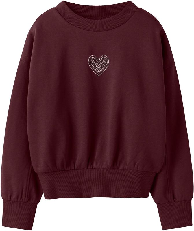 NAME IT Sweatshirt 'NKFSHANDIE'  bourgogne