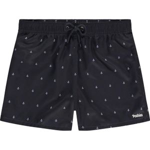 Pockies Zwemshorts 'Anchors'  navy / wit
