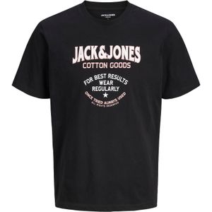 JACK & JONES Shirt  rosé / zwart / wit